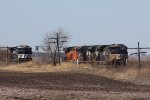 NS 4463 1059 1153 BNSF 6867